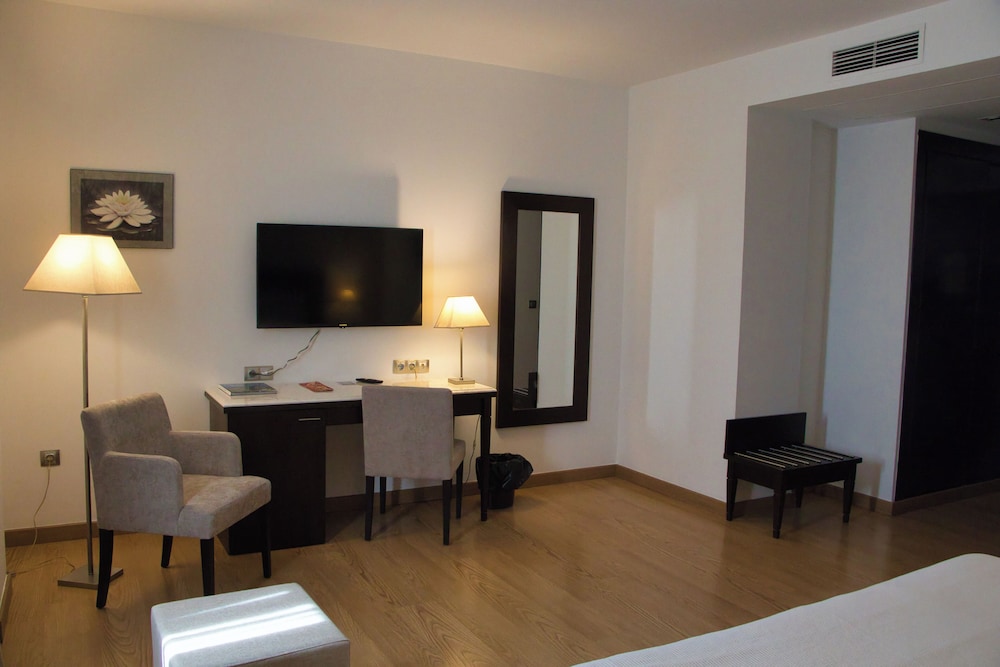 Habitación, 1 cama de matrimonio grande del hotel Las Bovedas. Foto 7