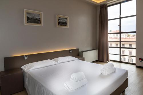 Habitación Doble Estándar del hotel Plus Florence. Foto 1