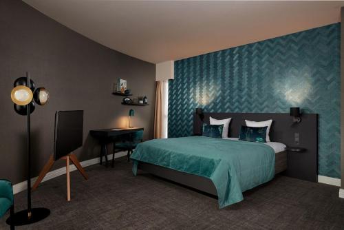 Habitación Doble Executive del hotel Van Der Valk Brussels Airport. Foto 1