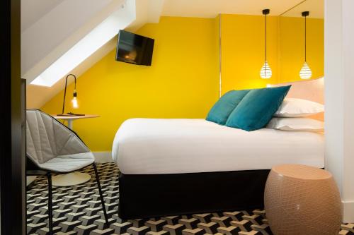 Habitación Doble Clásica del hotel Haussmann Saint Augustin. Foto 1