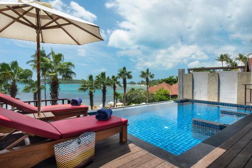 Villa con piscina y vistas al mar - Junto a la playa del hotel Nora Buri Resort and Spa