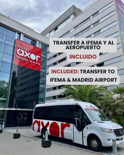 Habitación Doble con servicio gratuito de enlace con el aeropuerto - 1 o 2 camas del hotel Axor Barajas