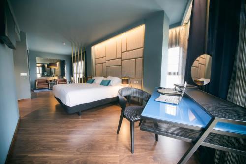 Suite del hotel Pamplona Catedral