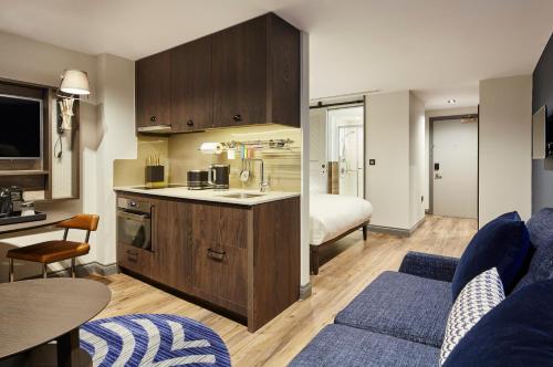 Suite Estudio Doble del hotel Residence Inn By Marriott London Kensington