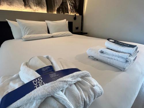 HABITACION EJECUTIVA con una Cama King Size del hotel Novotel Santiago Vitacura. Foto 13