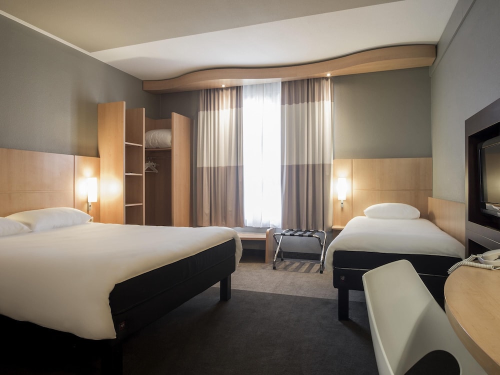 Habitación doble del hotel Ibis brussels centre gare du midi