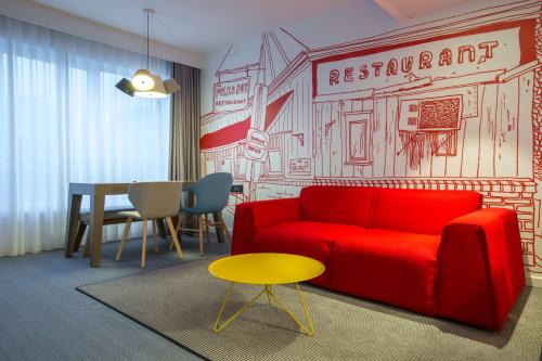Suite Familiar del hotel Radisson Red Brussels. Foto 5