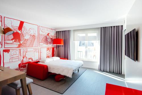 Suite Familiar del hotel Radisson Red Brussels. Foto 7
