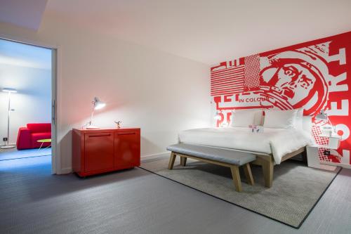 Suite Familiar del hotel Radisson Red Brussels. Foto 8