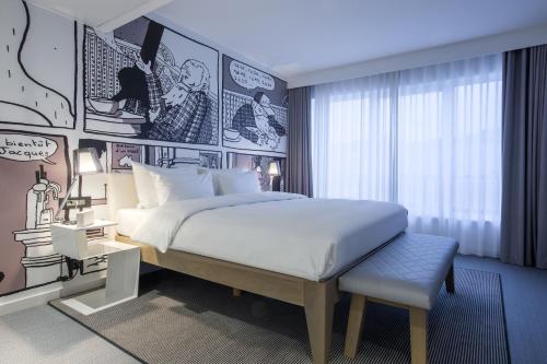 Suite Junior del hotel Radisson Red Brussels