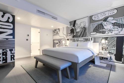 Suite Junior del hotel Radisson Red Brussels. Foto 1