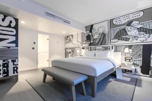 Suite Junior del hotel Radisson Red Brussels. Foto 5