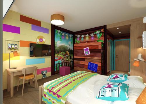 Habitación LEGO Friends del hotel Legoland, Denmark. Foto 2