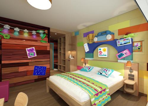 Habitación LEGO Friends del hotel Legoland, Denmark. Foto 3