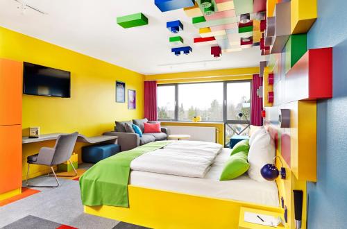 Habitación con vistas al parque del hotel Legoland, Denmark. Foto 3