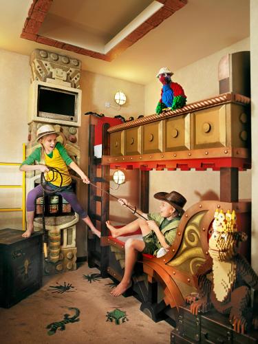 Habitación Tesoro del hotel Legoland, Denmark