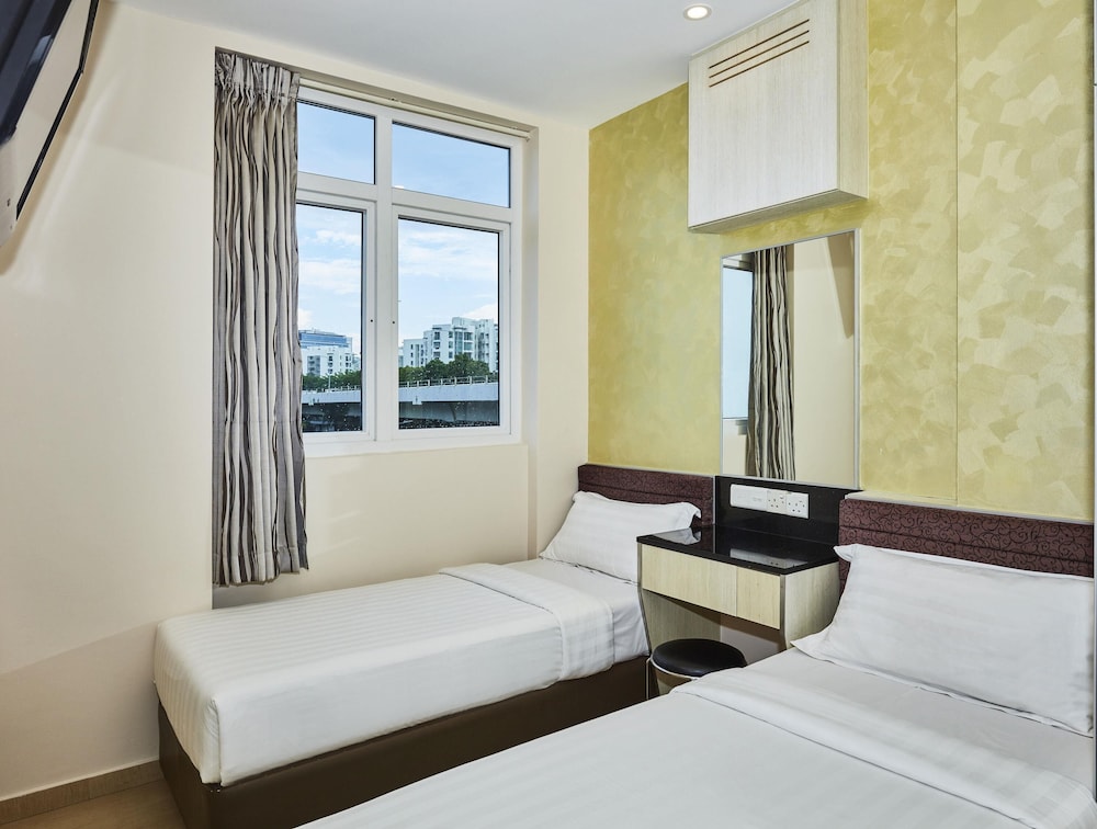 Habitación superior con 2 camas individuales del hotel Ibis Budget Singapore Mount Faber (sg Clean)