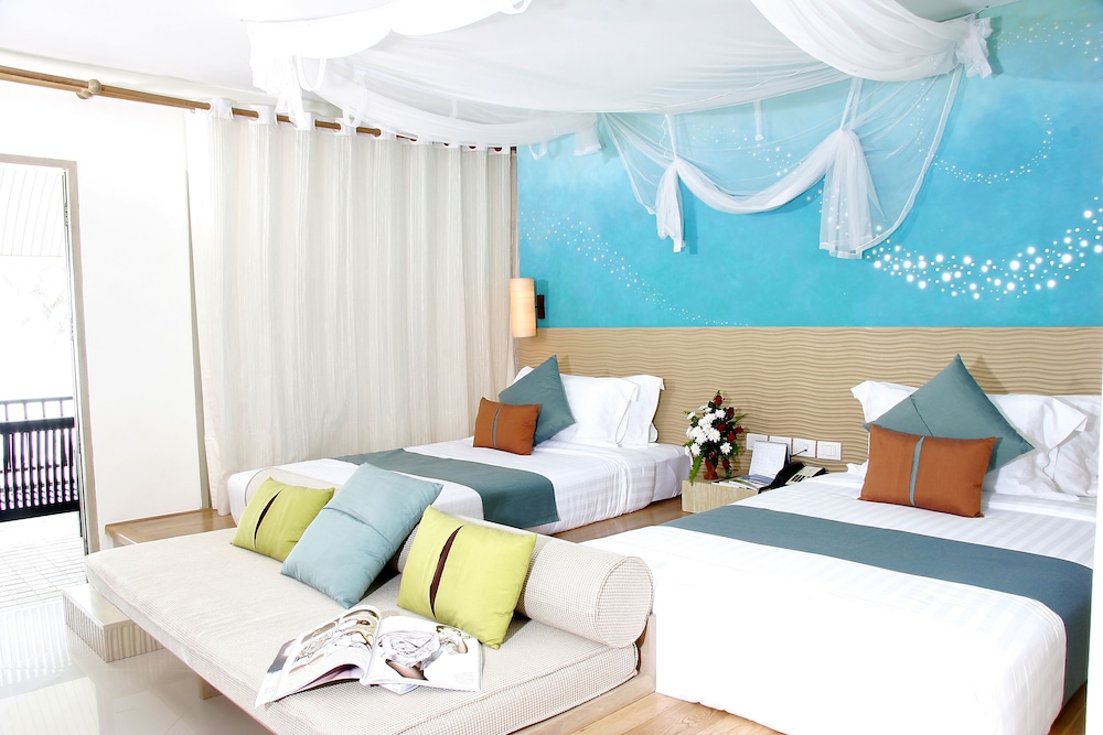 Habitación Deluxe con 2 camas individuales, vistas al mar del hotel Mercure Koh Chang Hideaway. Foto 1