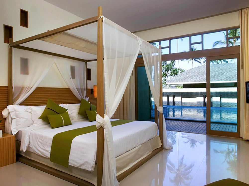 Habitación Deluxe con 1 cama king size, acceso a la piscina del hotel Mercure Koh Chang Hideaway