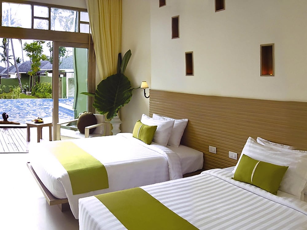 Habitación Deluxe con 2 camas individuales, acceso a la piscina del hotel Mercure Koh Chang Hideaway