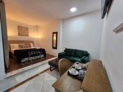 Habitación Doble Deluxe con balcón del hotel Casona De San Andres Boutique. Foto 2