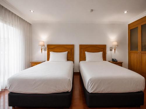 Habitación Doble - 2 camas del hotel Egina Bogota
