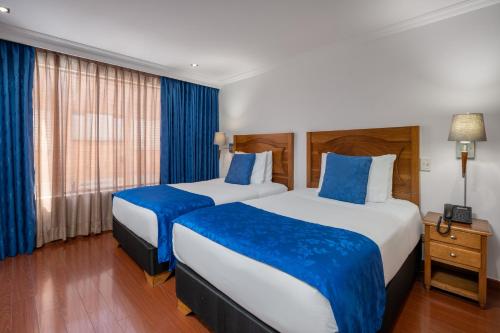 Habitación Doble - 2 camas del hotel Egina Bogota. Foto 11