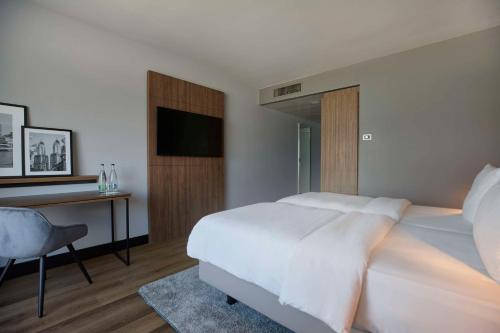 Habitación Premium del hotel Radisson Blu Zurich Airport. Foto 1