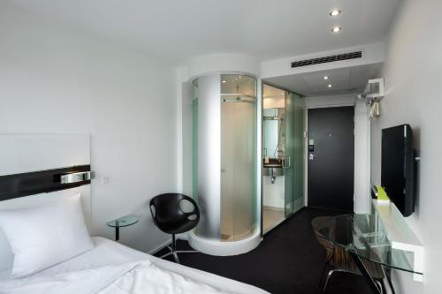 Habitación Estándar del hotel Wakeup Copenhagen Carsten Niebuhrs Gade