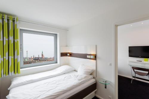Habitación Familiar del hotel Wakeup Copenhagen Carsten Niebuhrs Gade