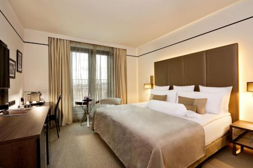 Habitación The Level con acceso al salón executive del hotel Melia Berlin. Foto 9