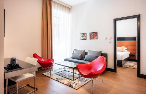 Suite del hotel Grand Majestic Prague. Foto 7