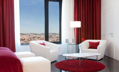 Habitación Doble Premium - 1 o 2 camas del hotel Porta Fira. Foto 1