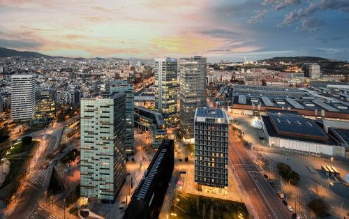 Suite Presidencial del hotel Porta Fira