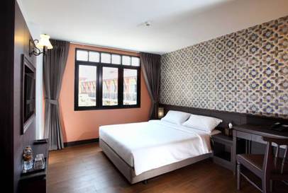 Habitación Doble Premier del hotel Rambuttri Village Inn and Plaza. Foto 18