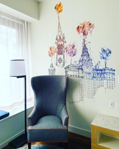 Habitación con cama extragrande y ducha adaptada - Adaptada para personas de movilidad reducida del hotel Hyatt Centric Wall Street New York. Foto 2