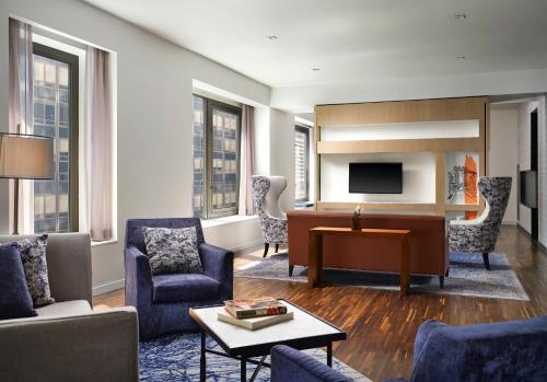 Suite Premier del hotel Hyatt Centric Wall Street New York. Foto 7