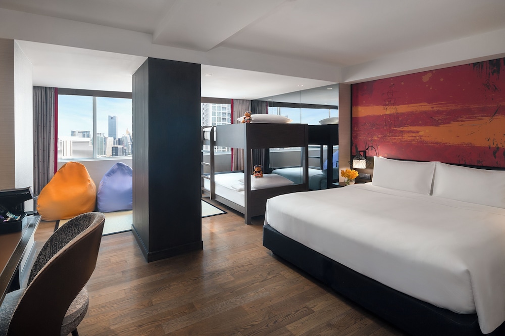 Habitación Familiar del hotel Mercure Bangkok Sukhumvit 11. Foto 1