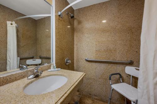 Habitación con cama extragrande adaptada para persona de movilidad reducida - No fumadores del hotel Quality Inn JFK Airport Rockaway Blvd. Foto 2