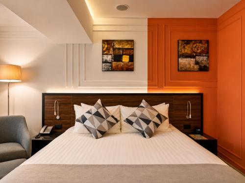 Habitación Ejecutiva con una Cama Queen del hotel Bucharest Unirii Square - Handritten Collection