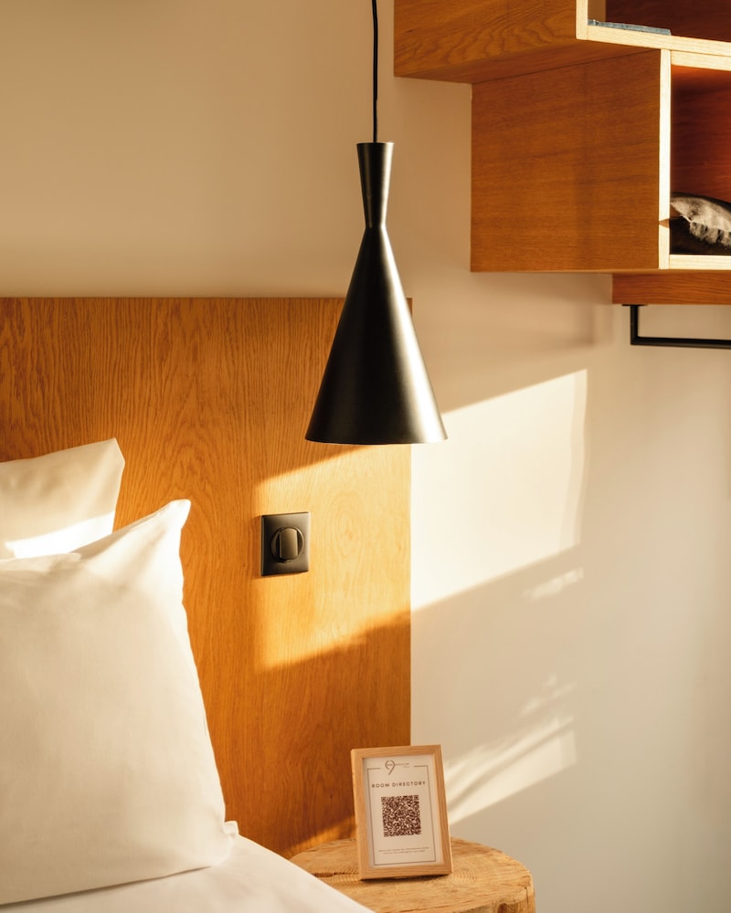 Habitación clásica con 2 camas individuales del hotel 9hotel Bastille - Lyon. Foto 1
