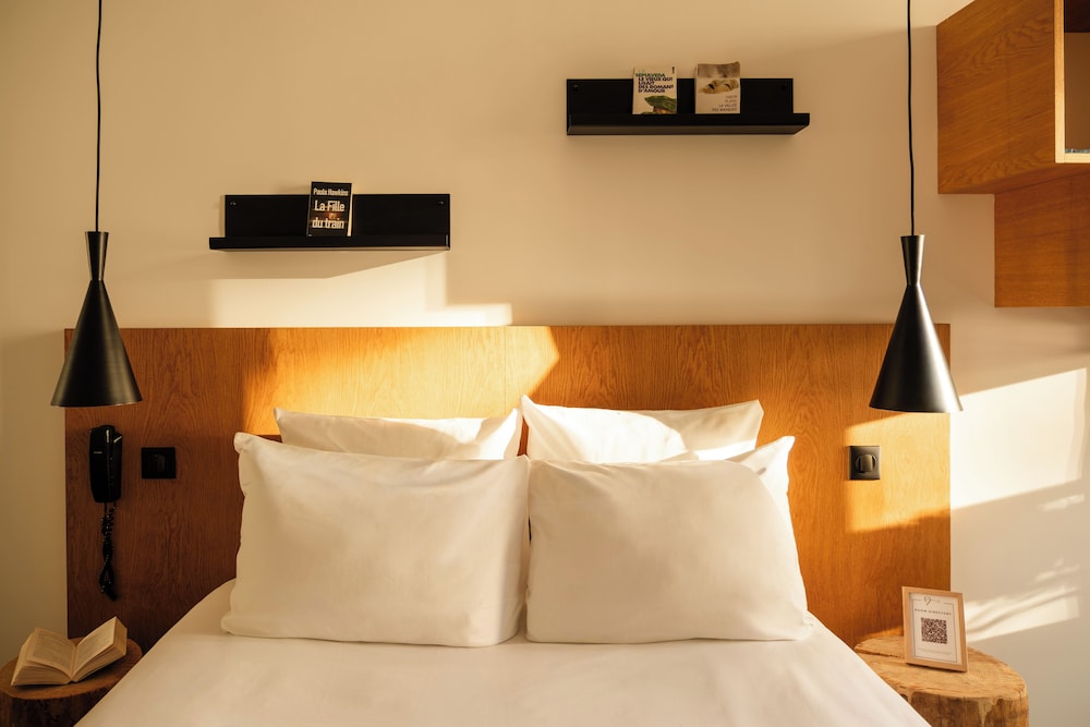 Habitación clásica doble, 1 cama doble del hotel 9hotel Bastille - Lyon. Foto 1