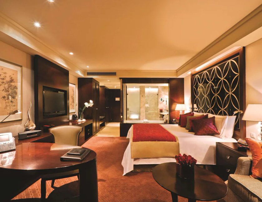 Habitación doble 1 Cama king Vista ciudad Con Vistas Normal del hotel Fairmont Beijing. Foto 1