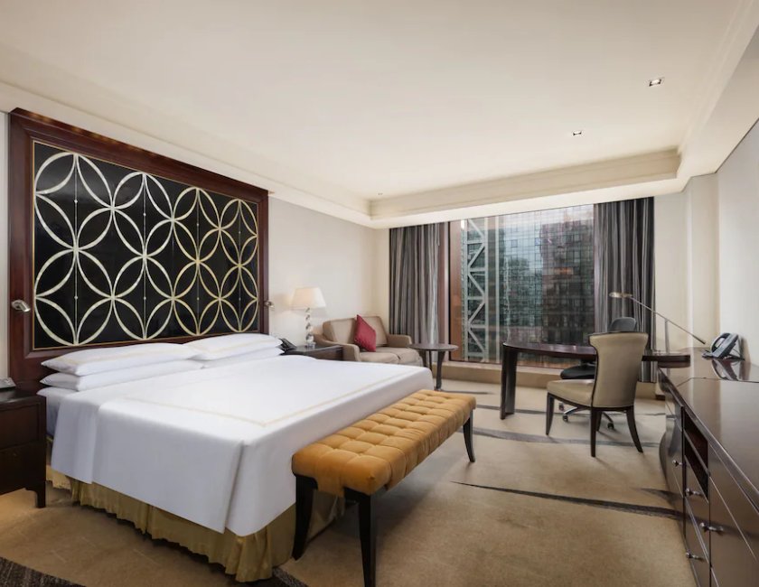 Habitación doble 1 Cama king Vista ciudad Con Vistas Normal del hotel Fairmont Beijing. Foto 5