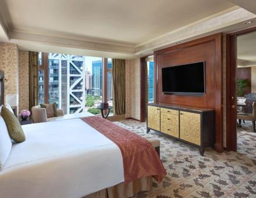Suite Vista ciudad Gold Grand Con Vistas 1 Cama doble del hotel Fairmont Beijing