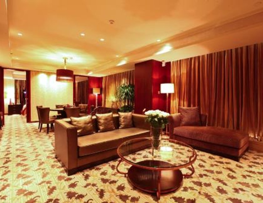 Suite Vista ciudad Gold Grand Con Vistas 1 Cama doble del hotel Fairmont Beijing. Foto 3