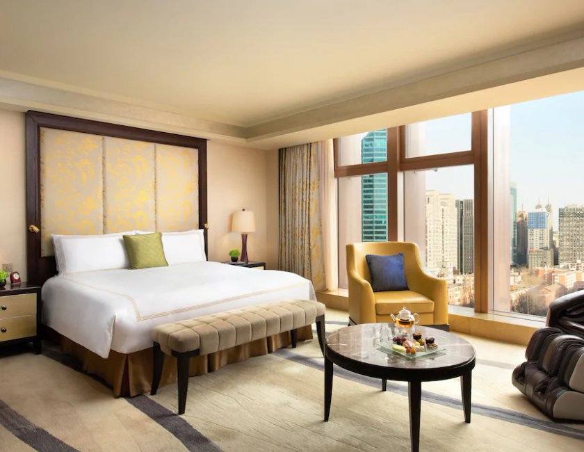 Estudio Vista ciudad Gold Con Vistas 1 Cama doble del hotel Fairmont Beijing