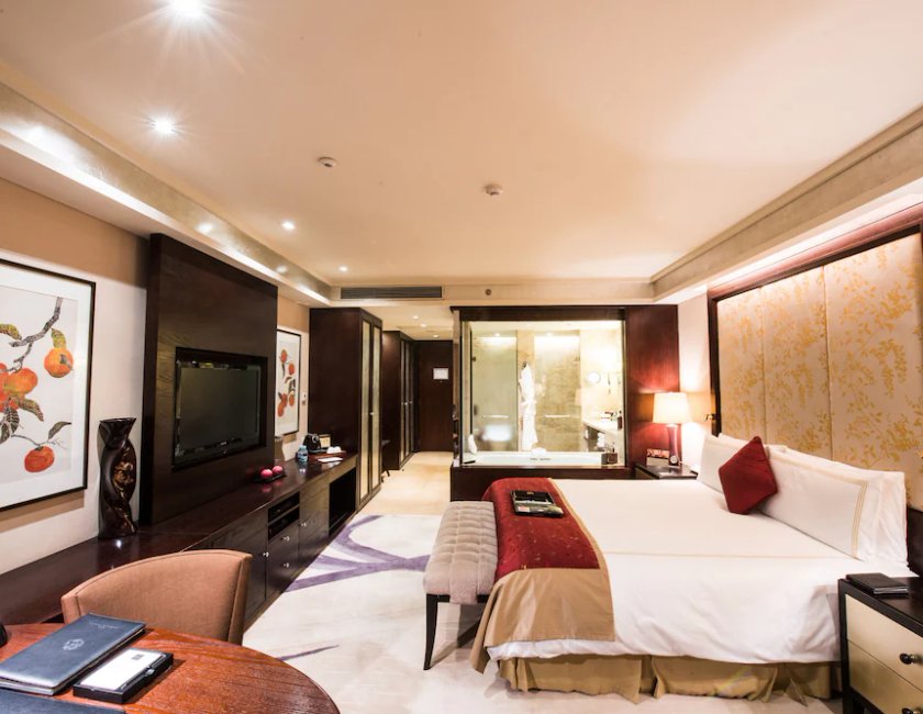 Habitación doble 1 Cama king Vista ciudad Gold Con Vistas del hotel Fairmont Beijing