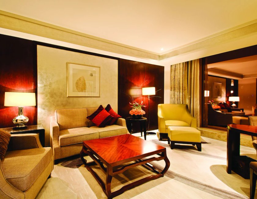 Suite 1 Cama king Vista ciudad Premium Gold Con Vistas del hotel Fairmont Beijing. Foto 2