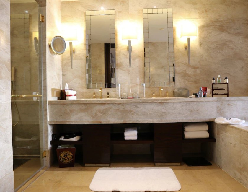Suite 1 Cama king Vista ciudad Premium Gold Con Vistas del hotel Fairmont Beijing. Foto 4